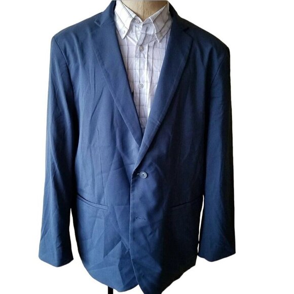 Alfani Suit Separate Sport-Coat Stretch Blue. Size XL. NWT. - Picture 4 of 8